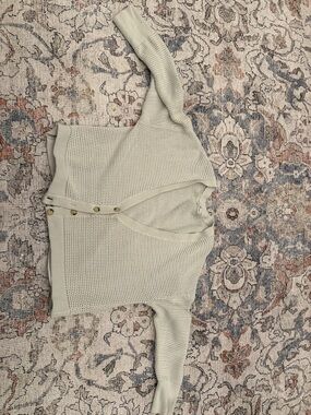 Vineyard Vines Open Knit Cardigan in Light Sage
100%Cotton